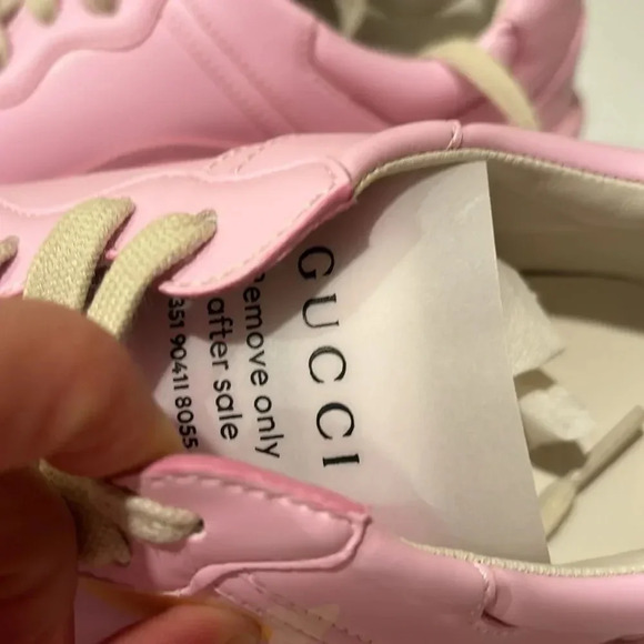 NWT Gucci Apple pink sneakers - Picture 5 of 16